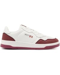 Bally - Jasper Ribbon-Detail Leather Sneakers - Lyst