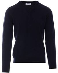 Alpha Studio - V-Neck Sweater - Lyst