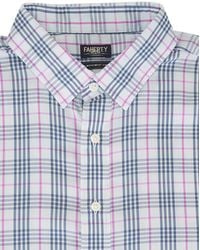 Faherty - Movement Check-Pattern Button-Down Shirt - Lyst