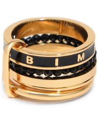 Bimba Y Lola - Ring With Metal Bands - Lyst