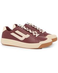 Bally - Tennis Collection Perforated Logo-Patch Sneakers - Lyst