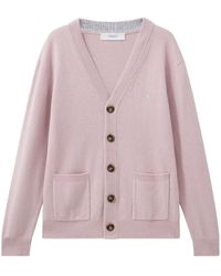 Pringle of Scotland - Cardigan mit V-Ausschnitt - Lyst