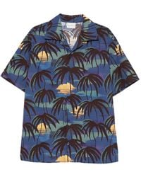 Drole de Monsieur - Palm Button Shirt - Lyst