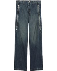 MM6 by Maison Martin Margiela - Jeans A Gamba Ampia - Lyst