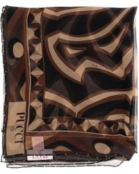 PUCCI - Printed Silk Scarf - Lyst