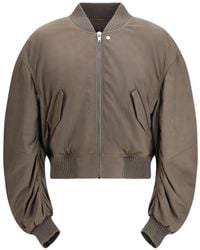 Rick Owens - Secchia Flight Bomber Jacket - Lyst