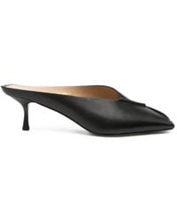 ADRIANNA FERETTI - Leather Sandals - Lyst