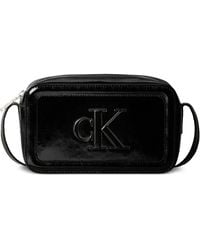 Calvin Klein - Logo-Detail Shoulder Bag - Lyst