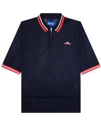 AWAKE NY - Zip-Neck Polo Shirt - Lyst