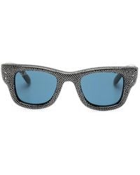 Ray-Ban - X A$Ap Rocky Wayfarer Puffer Crystal-Embellished Sunglasses - Lyst