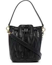 Bally - Quilted Leather Shoulder Bag - Lyst