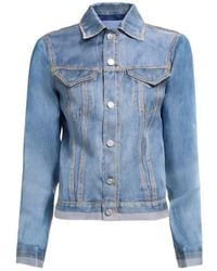 Elie Saab - Chaqueta Con Estampado Vaquero - Lyst