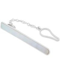 Giorgio Armani - Sterling- Tie Clip - Lyst
