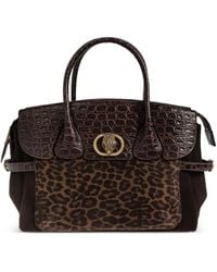 Kurt Geiger - Chelsea Leopard-Print Tote Bag - Lyst