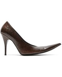 Acne Studios - Point-Toe Leather Pumps - Lyst