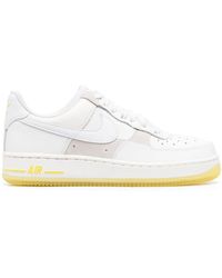 Nike - "air Force 1 Low '07 ""white And Multicolour"" Sneakers" - Lyst
