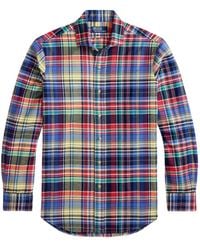 Polo Ralph Lauren - Camicia A Quadri A Maniche Lunghe - Lyst
