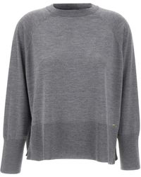 Kaos - Ribbed Dropped-Shoulder Sweater - Lyst