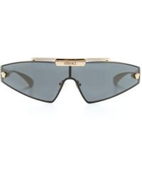Versace - Sonnenbrille mit Oversized-Gestell - Lyst