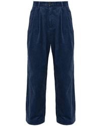 Paul Smith - Pleated Corduroy Trousers - Lyst