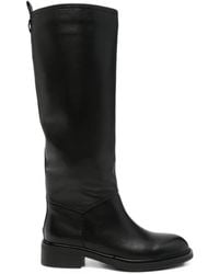 Linda Baumann - Zip-Fastening Knee-High Boots - Lyst
