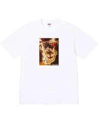 Supreme - X Spitfire Logo-Print T-Shirt - Lyst