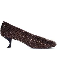 LA ROSE - 50Mm Crystal-Embellished Pumps - Lyst