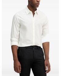 ARMANI EXCHANGE - Buttoned Pattern Shirt - Lyst