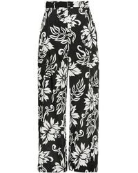 Sacai - Pantaloni A Palazzo - Lyst