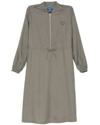 SPORT b. by agnès b. - Logo-Embroidered Dress - Lyst