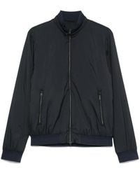 Herno - Bomberjacke Mit Logo-Schild - Lyst