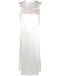 Ports 1961 Layered Slip Dress - Wit