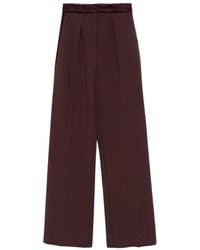 Elisabetta Franchi - Plissierte Hose - Lyst