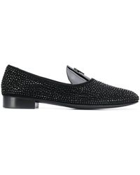 Giuseppe Zanotti Mocasines David Flash - Negro