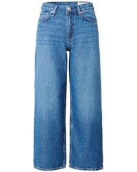 Rag & Bone - Vaqueros Anchos Andi - Lyst