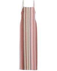 Missoni - オープンバック マキシドレス - Lyst