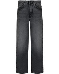 Off-White c/o Virgil Abloh - Logo-Patch Straight-Leg Jeans - Lyst