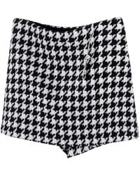 Alice + Olivia - Lakelyn Houndstooth-Pattern Skirt - Lyst