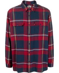 Levi´s ® Deluxe Check Long Sleeve Shirt Red
