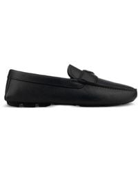 Prada - Driver Loafer Aus Saffiano-Leder - Lyst