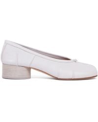 Maison Margiela - Unique Split-Toe Flats With Low Block Heel - Lyst