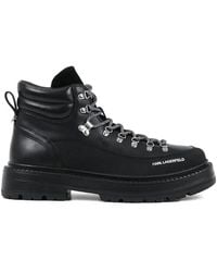 KARL LAGERFELD - Miles Boots - Lyst
