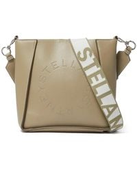 Stella McCartney - Logo Square Mini Crossbody Bag - Lyst