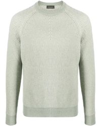 Roberto Collina - Ribbed Knit Crew-Neck Jumper - Lyst