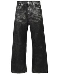 BREATH - Coated Distressed Jeans - Lyst