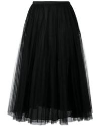 Valentino Garavani - Tulle A-line Skirt - Lyst