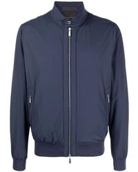 Moorer - Zip-Up High-Neck Jacket - Lyst