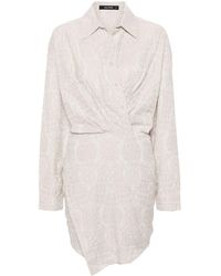 Daily Paper - Robe-chemise Amber à coupe courte - Lyst
