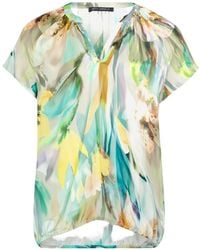 Betty Barclay - Floral-Print Elasticated-Hem Top - Lyst