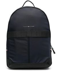 Tommy Hilfiger - Elevated Metal Logo-Print Backpack - Lyst